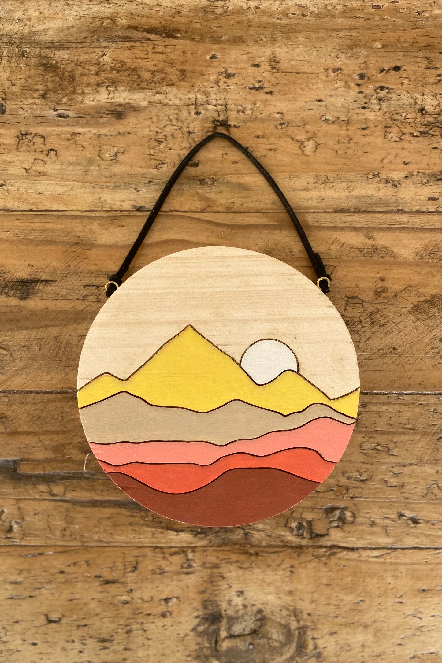 Paint by numbers - Sunset