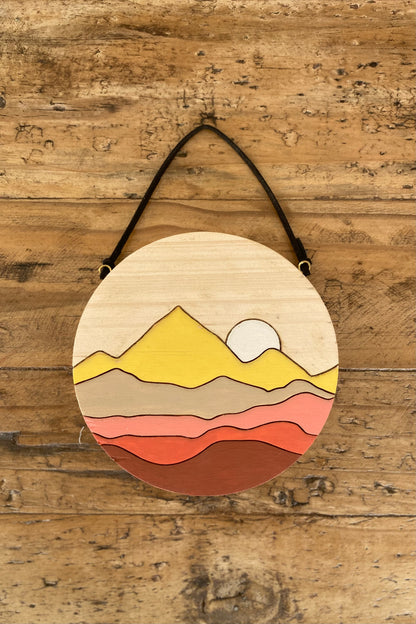 Paint by numbers - Sunset