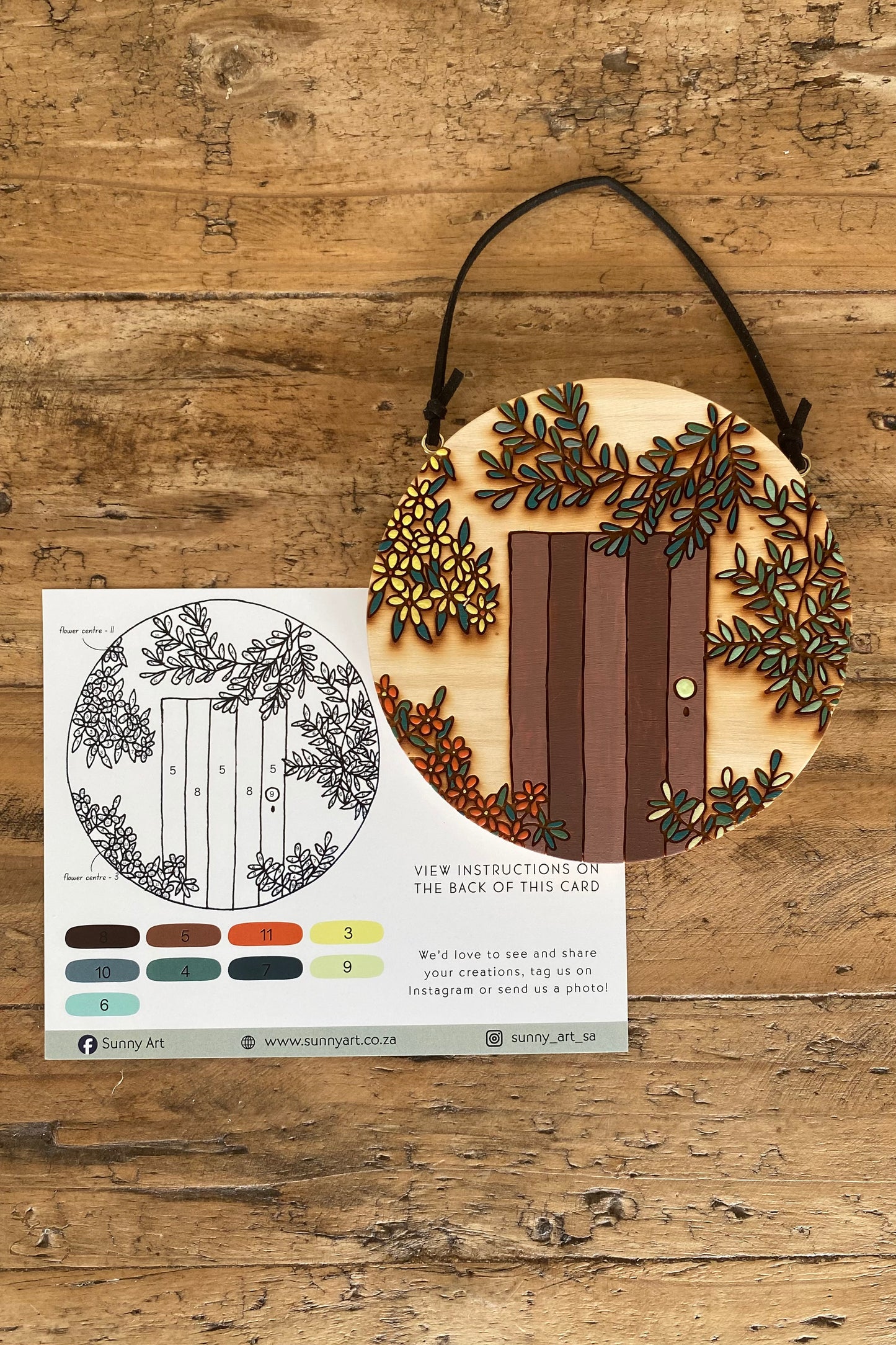 Paint by numbers - The Door